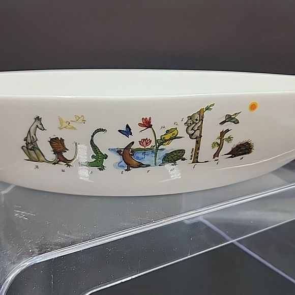 Guritno Australia Serving Dish Trinket Dish Porcelain Animals In Australia - Picture 5 of 13